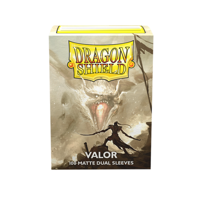 DRAGON SHIELD VALOR SLEEVES STANDARD SIZE MATTE DUAL (100Un)