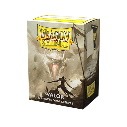 DRAGON SHIELD VALOR SLEEVES STANDARD SIZE MATTE DUAL (100Un)