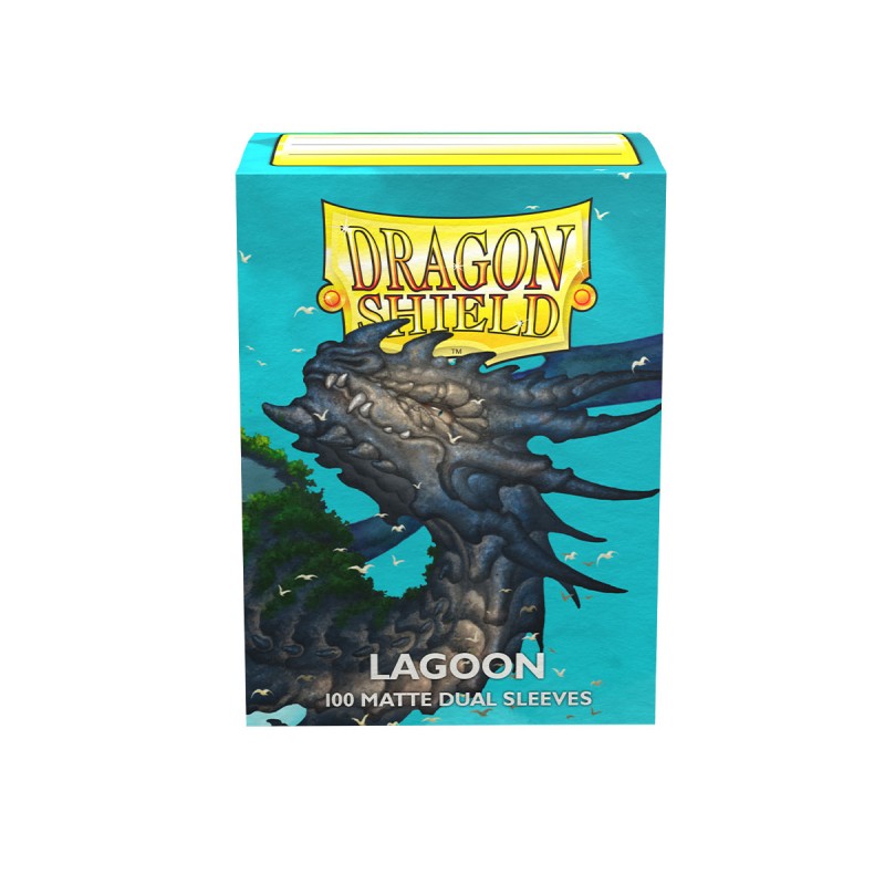 DRAGON SHIELD LAGOON SLEEVES STANDARD SIZE MATTE DUAL (100Un)