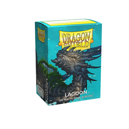DRAGON SHIELD LAGOON SLEEVES STANDARD SIZE MATTE DUAL (100Un)