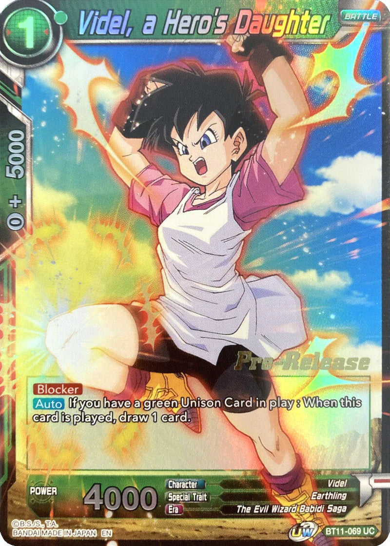 Videl, a Hero's Daughter - Vermilion Bloodline Pre-Release
