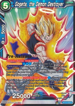 Gogeta, the Demon Destroyer - Vicious Rejuvenation Pre-Release