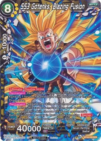 SS3 Gotenks, Blazing Fusion