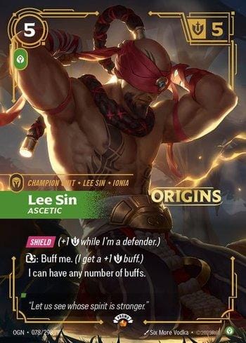 Lee Sin - Ascetic 078/298