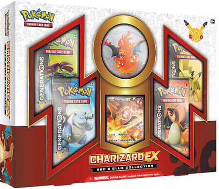 Charizard Ex Box (Red & Blue Collection)