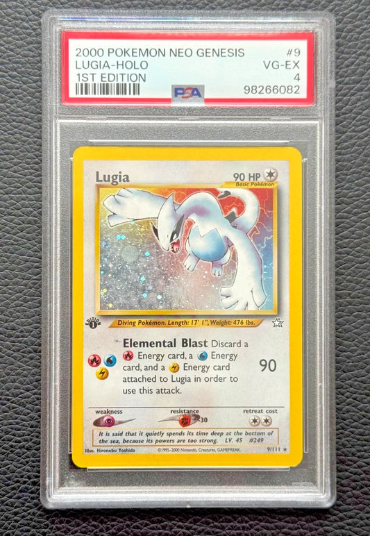 Lugia [1st Edition] #9 Pokemon Neo Genesis (Psa 4)