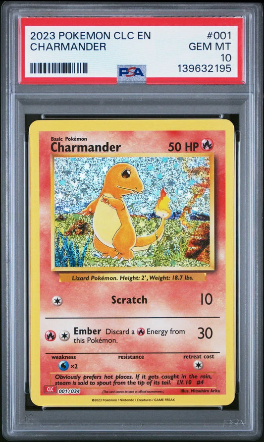 Charmander #1 Pokemon TCG Classic: Charizard Deck (PSA 10)