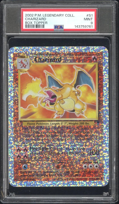 Charizard [Box Topper] S1/S4 (PSA 7)