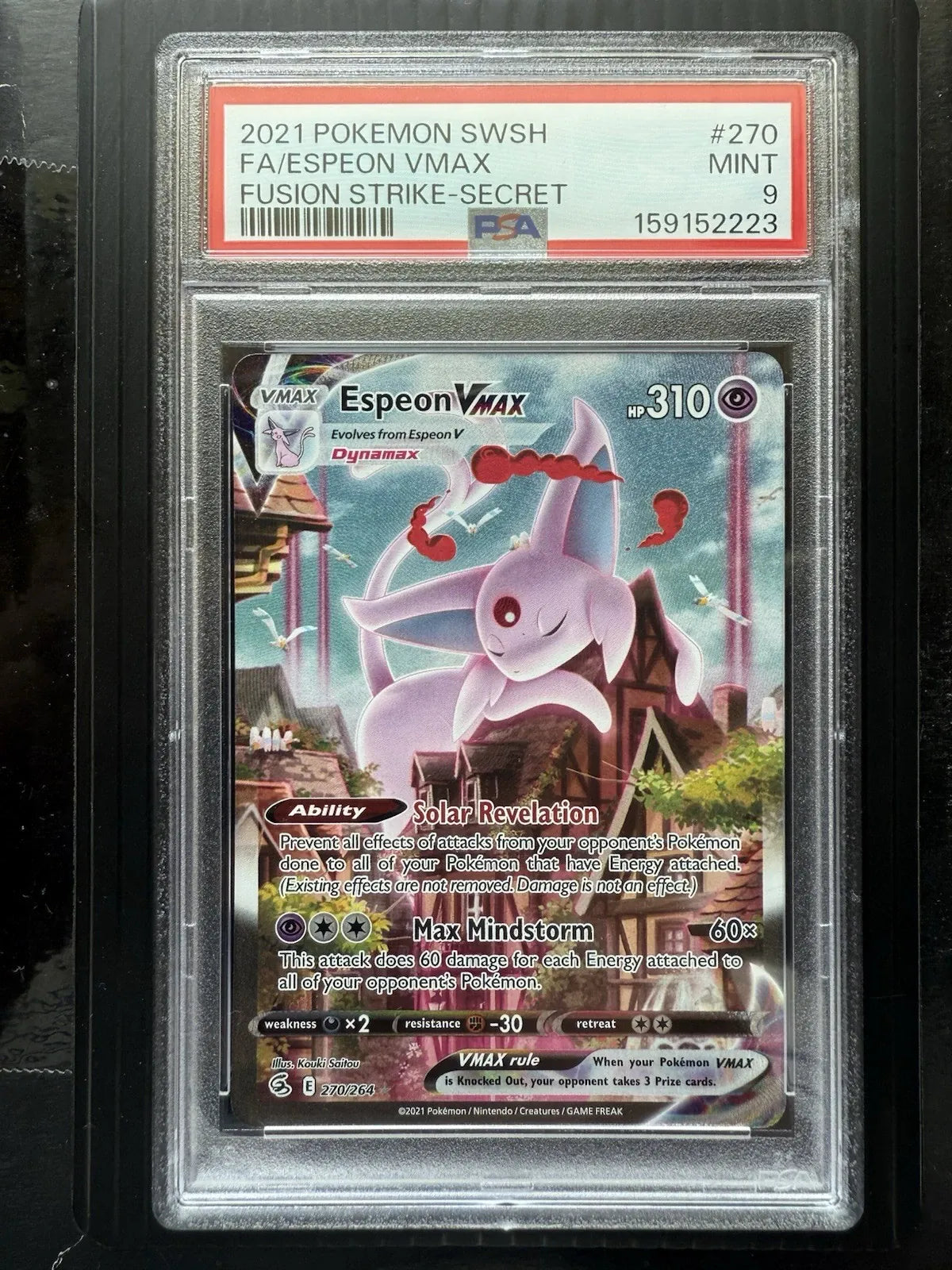 Espeon VMAX #270 (PSA 9)