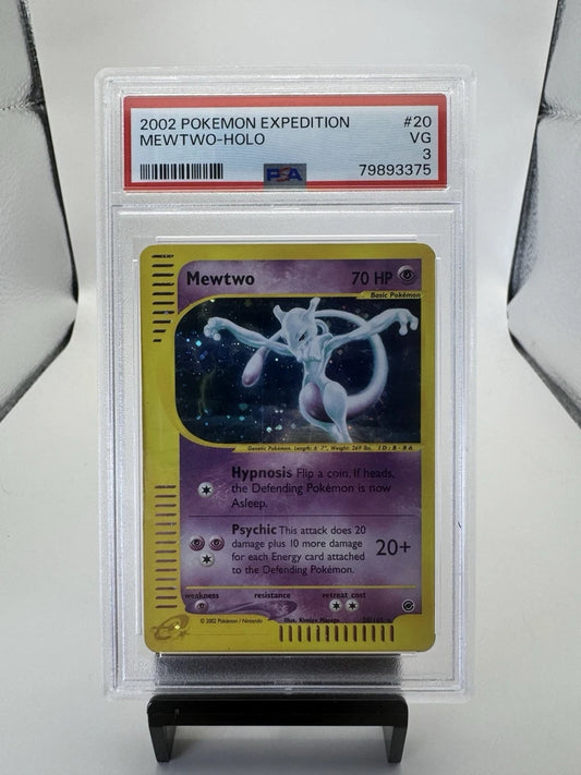 Mewtwo Holo Rare Expedition 20/165